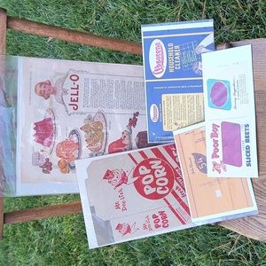 Vintage Advertising Label & Packaging Bundle